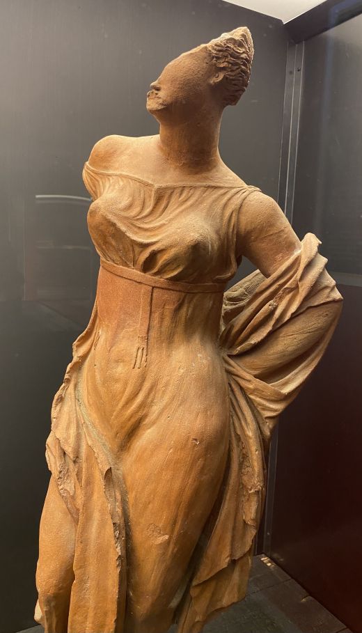 Terrakotta-Statue der Aphrodite aus Pompeji 